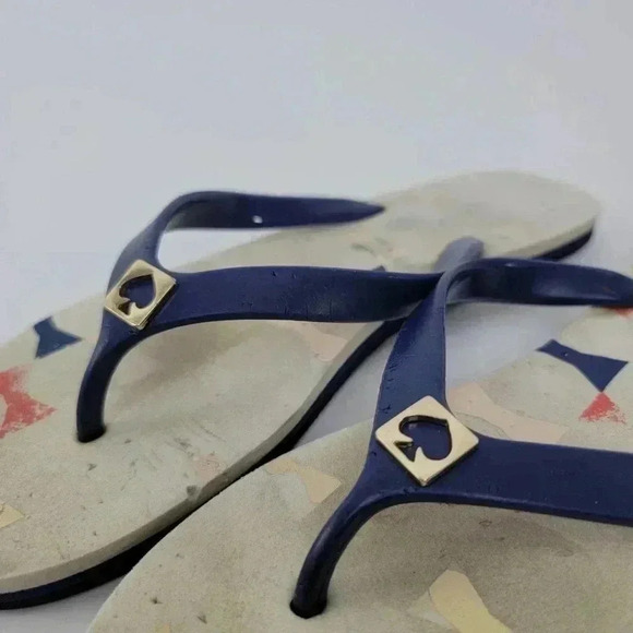 Kate Spade Bow Tie Flip Flop Sandals - Picture 5 of 10